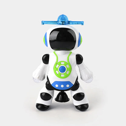DANCING ROBOT WITH MUSIC, LIGHT & 360° MOVING FUNCTION FOR KIDS