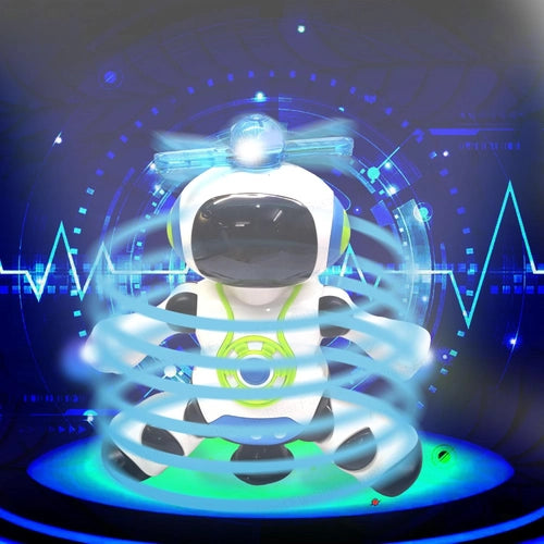 Dancing robot with music, light & 360° moving function for kids