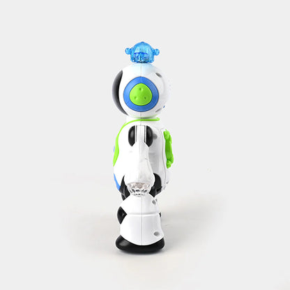 DANCING ROBOT WITH MUSIC, LIGHT & 360° MOVING FUNCTION FOR KIDS