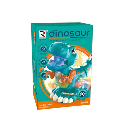 DINOSAUR "BUMP & GO" WITH LIGHTS AND MUSIC TOY FOR KIDS