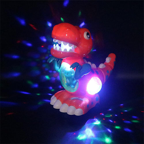 DINOSAUR "BUMP & GO" WITH LIGHTS AND MUSIC TOY FOR KIDS