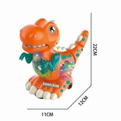DINOSAUR "BUMP & GO" WITH LIGHTS AND MUSIC TOY FOR KIDS