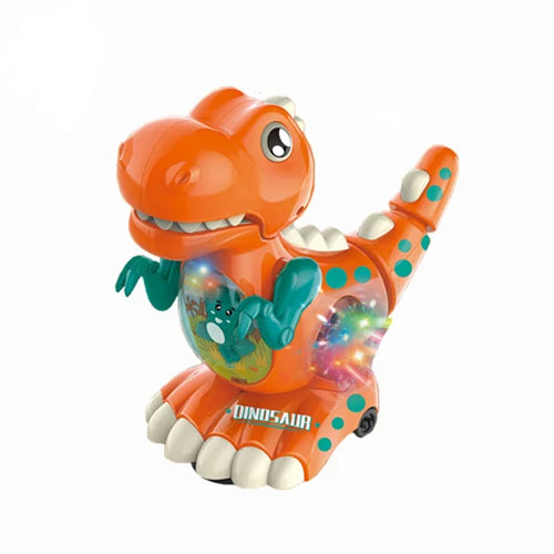 DINOSAUR "BUMP & GO" WITH LIGHTS AND MUSIC TOY FOR KIDS