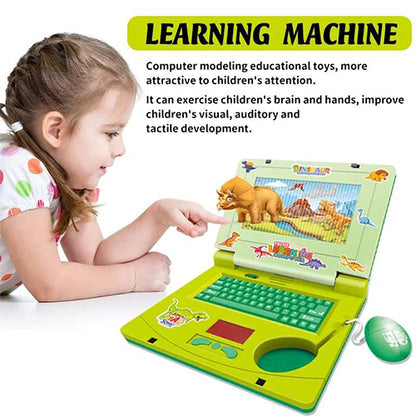 DINOSAUR THEME LEARNING LAPTOP