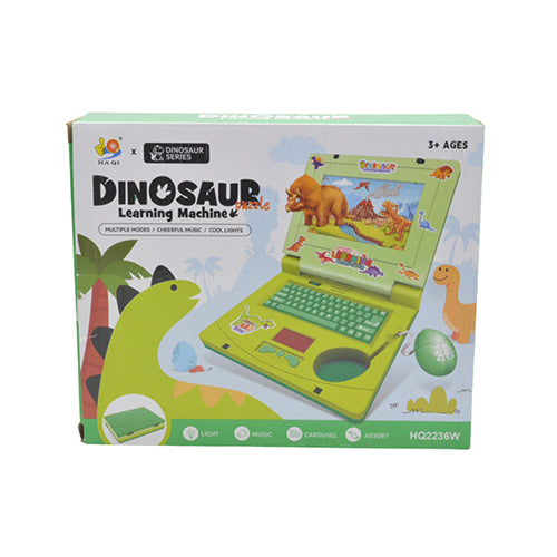 DINOSAUR THEME LEARNING LAPTOP