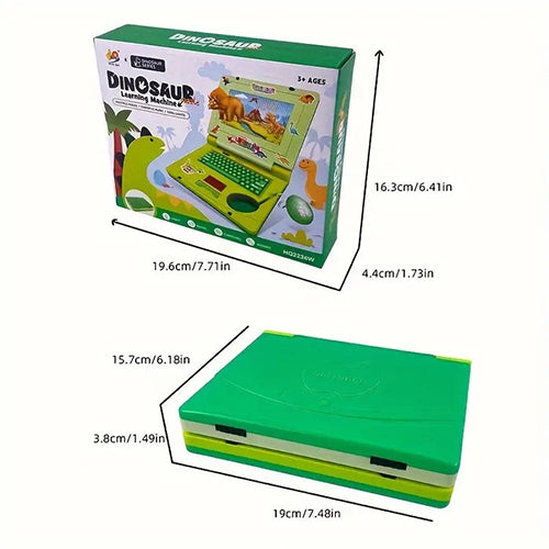 DINOSAUR THEME LEARNING LAPTOP