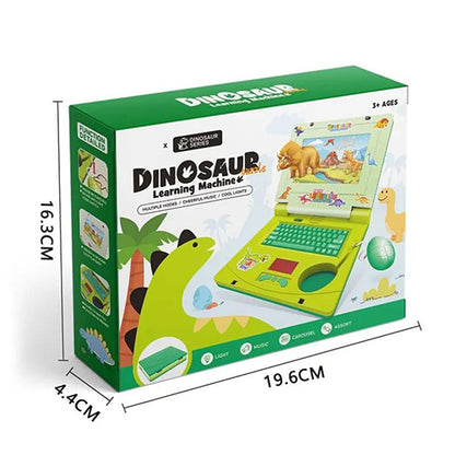DINOSAUR THEME LEARNING LAPTOP