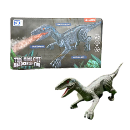 DINOSAUR TOY WITH MIST SPRAY, LIGHTS & SOUND FOR KIDS