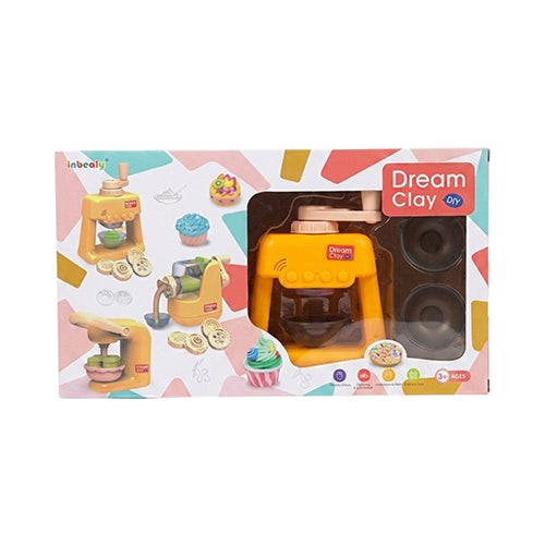 DREAM CLAY KITCHEN CREATIONS DESSERT & NOODLE MAKER PLAYSET FOR KIDS
