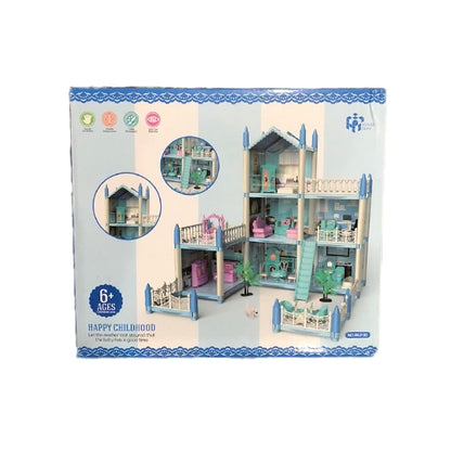 DREAM VILLA DOLL HOUSE PLAYSET FOR GIRLS