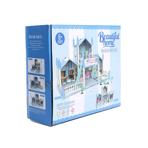 DREAM VILLA DOLL HOUSE PLAYSET FOR GIRLS