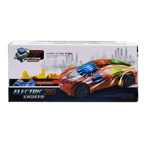 ELECTRIC 3D LIGHTS CAR TOY
