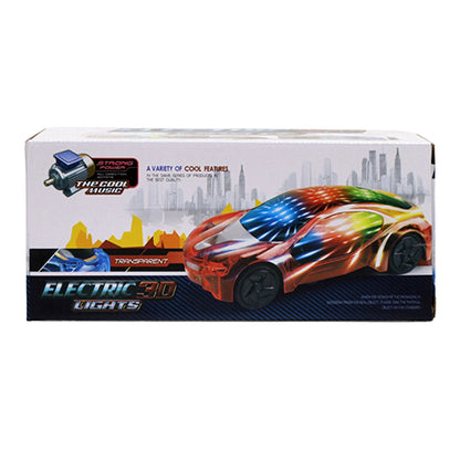 ELECTRIC 3D LIGHTS CAR TOY