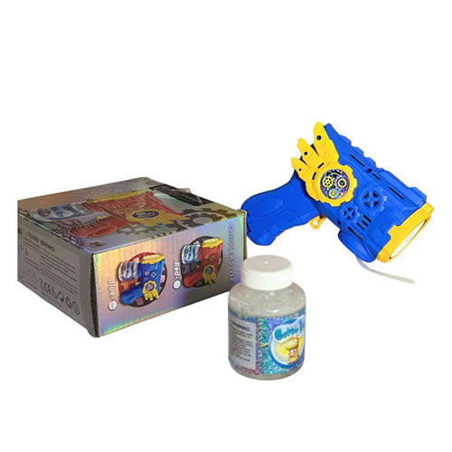 Electric Bubble Gun (Gears & Wings Edition) - Get Extra 500ml refill free