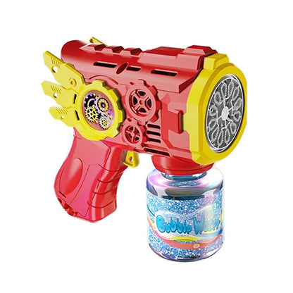 Electric Bubble Gun (Gears & Wings Edition) - Get Extra 500ml refill free