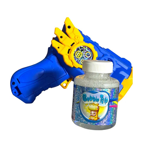 Electric Bubble Gun (Gears & Wings Edition) - Get Extra 500ml refill free