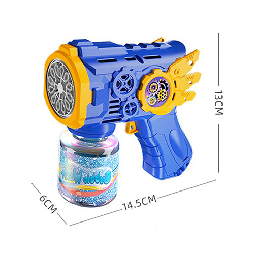 Electric Bubble Gun (Gears & Wings Edition) - Get Extra 500ml refill free
