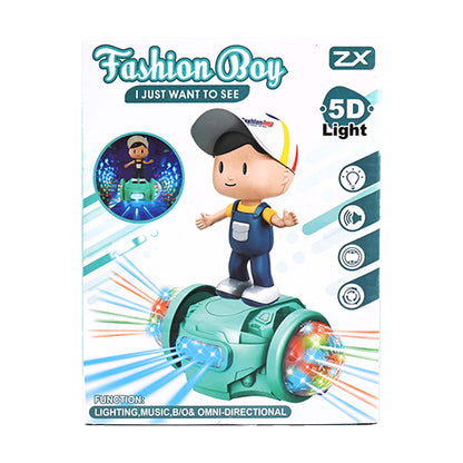 FASHION BOY 5D LIGHT OMNI-DIRECTIONAL MUSICAL TOY