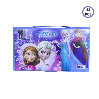 FROZEN THEMED STATIONARY ART SET - 42PCS