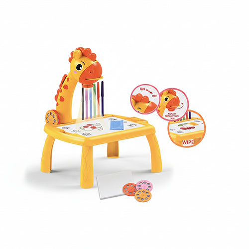 GIRAFFE LED PROJECTION PAINTING DESK FOR KIDS