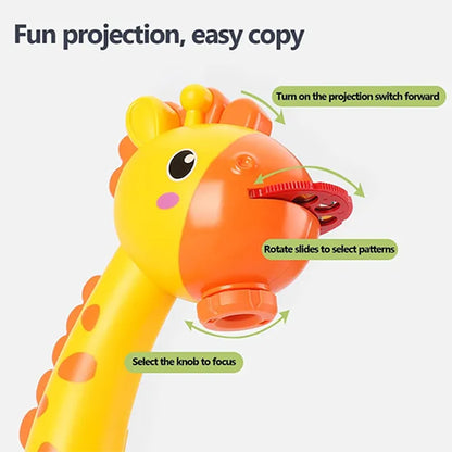 GIRAFFE LED PROJECTION PAINTING DESK FOR KIDS
