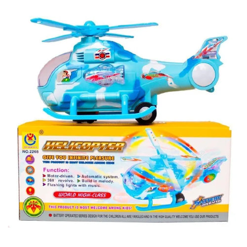 HELICOPTER LIGHT UP MUSICAL TOY