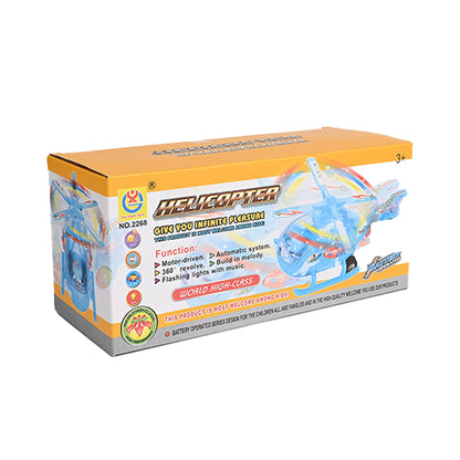 HELICOPTER LIGHT UP MUSICAL TOY