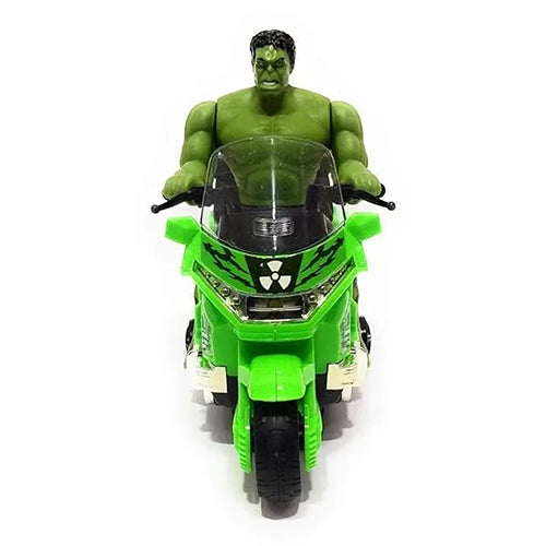 HULK "BUMP & GO" MOTORCYCLE TOY FOR KIDS