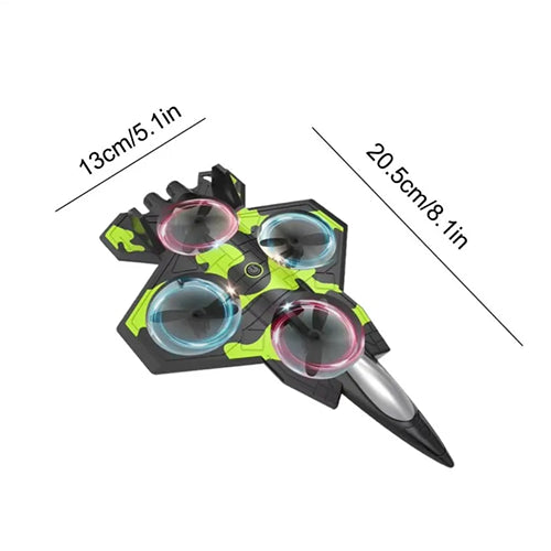 INTERSTELLAR REMOTE CONTROL FIGHTER PLANE QUADCOPTER