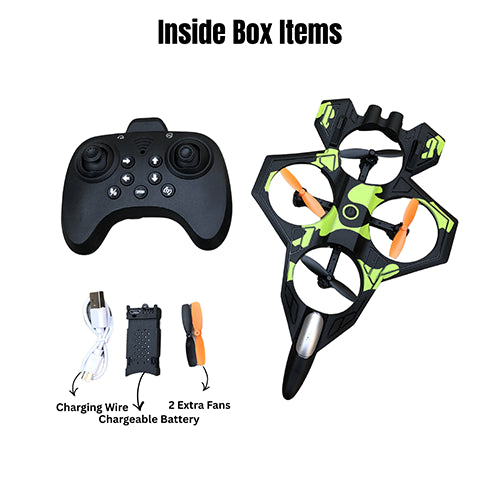 INTERSTELLAR REMOTE CONTROL FIGHTER PLANE QUADCOPTER