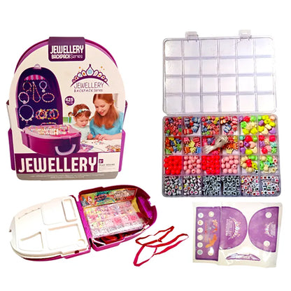 JEWELLERY BACKPACK PLAY SET - 425 PCS