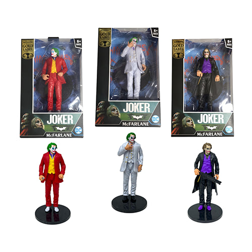 JOKER "GOLD LABEL COLLECTION" ACTION FIGURES