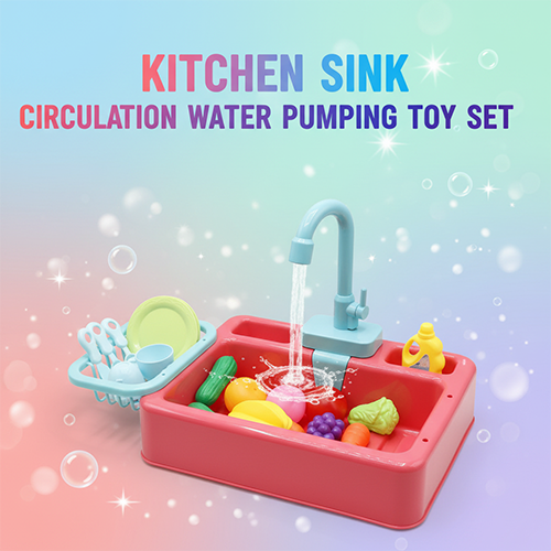 KITCHEN SINK CIRCULATION WATER PUMPING TOY SET
