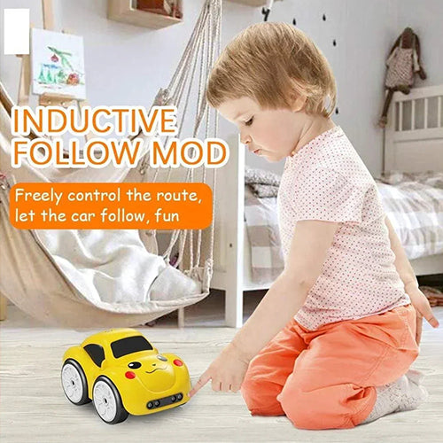 MAGIC INDUCTION 2.4 GHZ REMOTE CONTROL SMART MINI FOLLOW CARTOON CAR