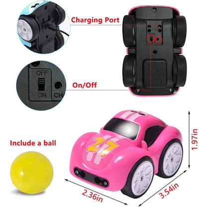 MAGIC INDUCTION 2.4 GHZ REMOTE CONTROL SMART MINI FOLLOW CARTOON CAR