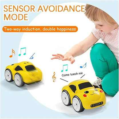 MAGIC INDUCTION 2.4 GHZ REMOTE CONTROL SMART MINI FOLLOW CARTOON CAR