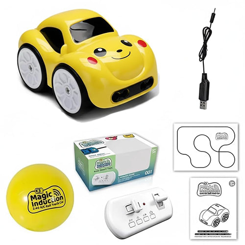 MAGIC INDUCTION 2.4 GHZ REMOTE CONTROL SMART MINI FOLLOW CARTOON CAR