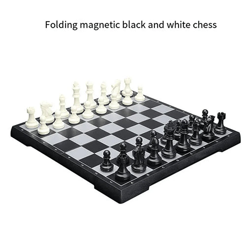 MAGNETIC CHESS SET - 12.5 INCH FOLDABLE BOARD