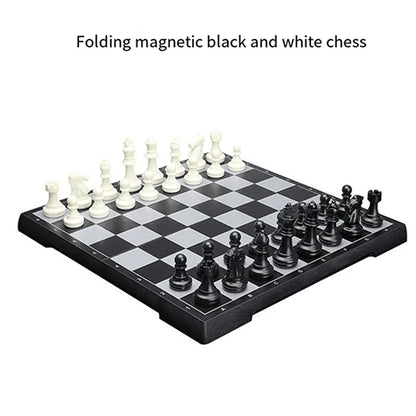 MAGNETIC CHESS SET - 12.5 INCH FOLDABLE BOARD
