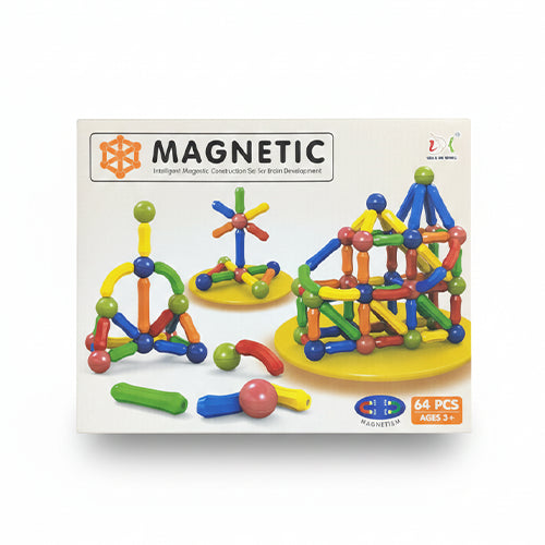 MAGNETIC STICKS BLOCKS SET FOR KIDS