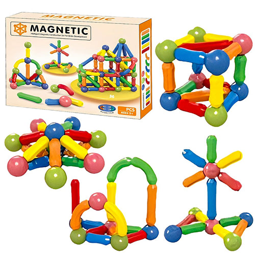 MAGNETIC STICKS BLOCKS SET FOR KIDS