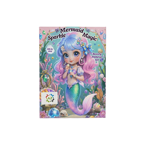 MERMAID SPARKLE MAGIC ALL IN ONE BEAUTY MAKEUP SET FOR GIRLS