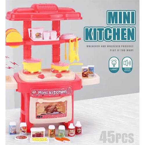 MINI KITCHEN PLAYSET - 45PCS