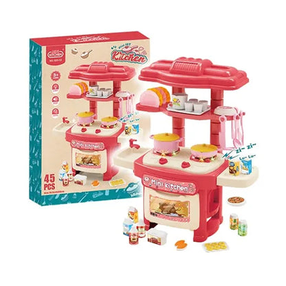 MINI KITCHEN PLAYSET - 45PCS