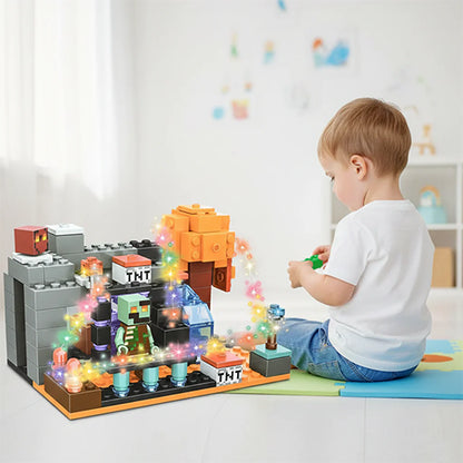 MY WORLD THEMED BUILDING BLOCKS SET FOR KIDS