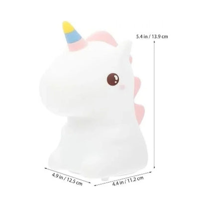 CUTE UNICORN SILICONE LED NIGHT LIGHT