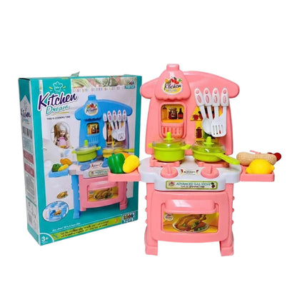 KITCHEN DREAM KIDS COOKING PLAYSET FOR GIRLS