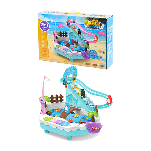 PENGUIN & FISHING GAME 2 IN 1 GAME FOR KIDS