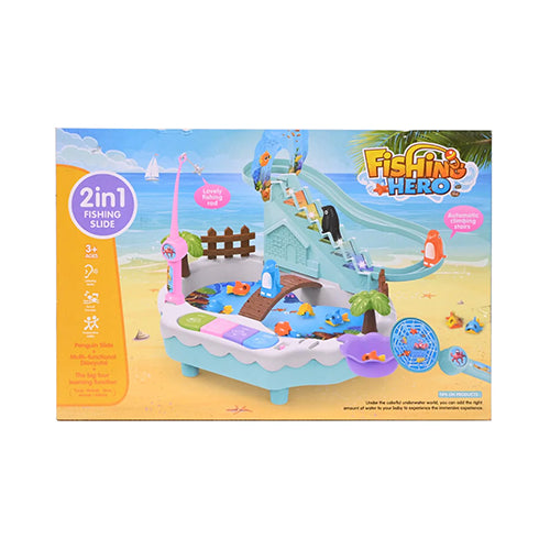 PENGUIN & FISHING GAME 2 IN 1 GAME FOR KIDS