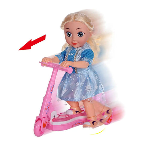 PRINCESS DOLL ELECTRIC SCOOTER TOY